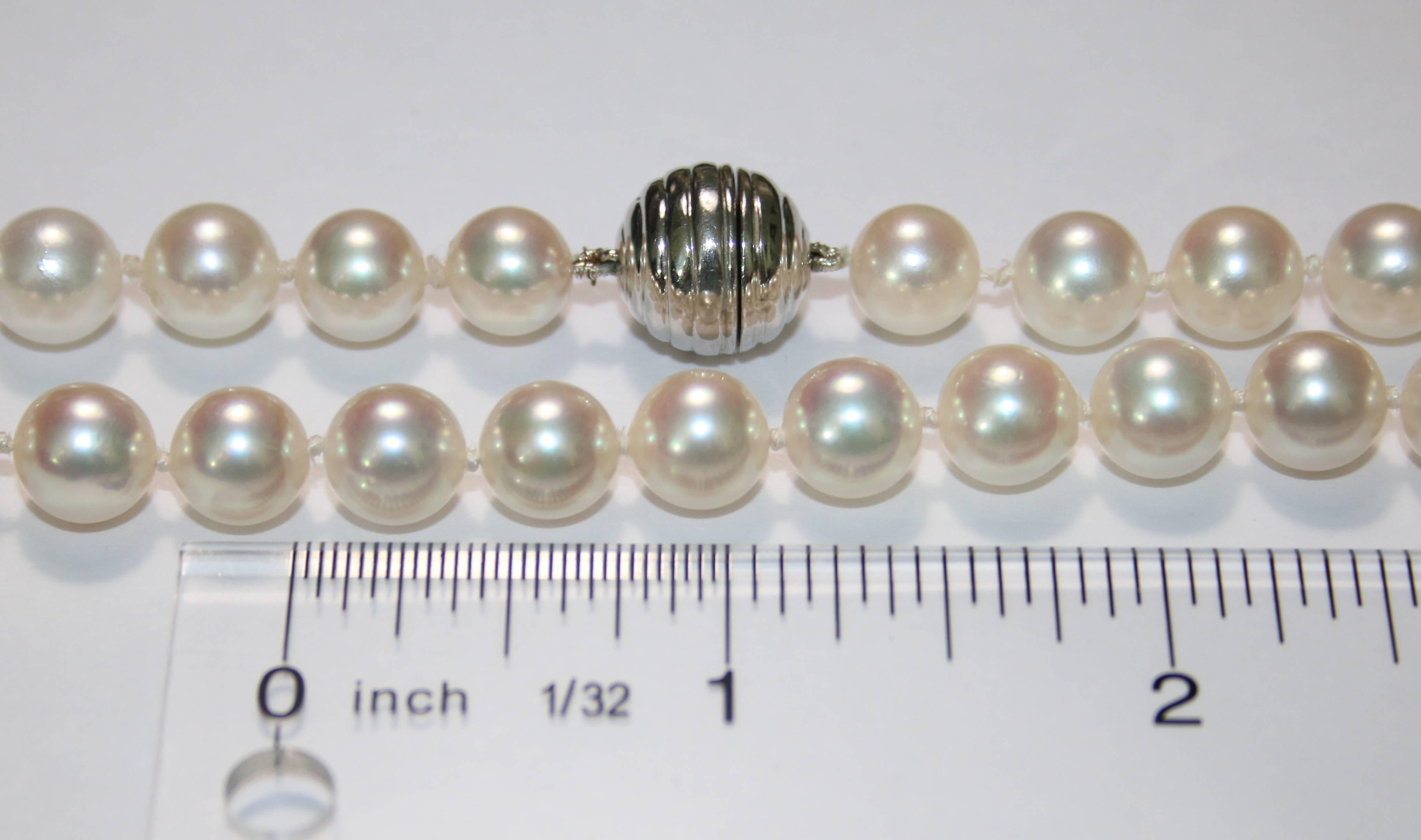 akoya pearl necklace tiffany