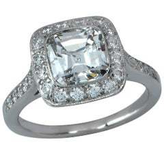 Tiffany & Co. Legacy Diamond Engagement Platinum Ring