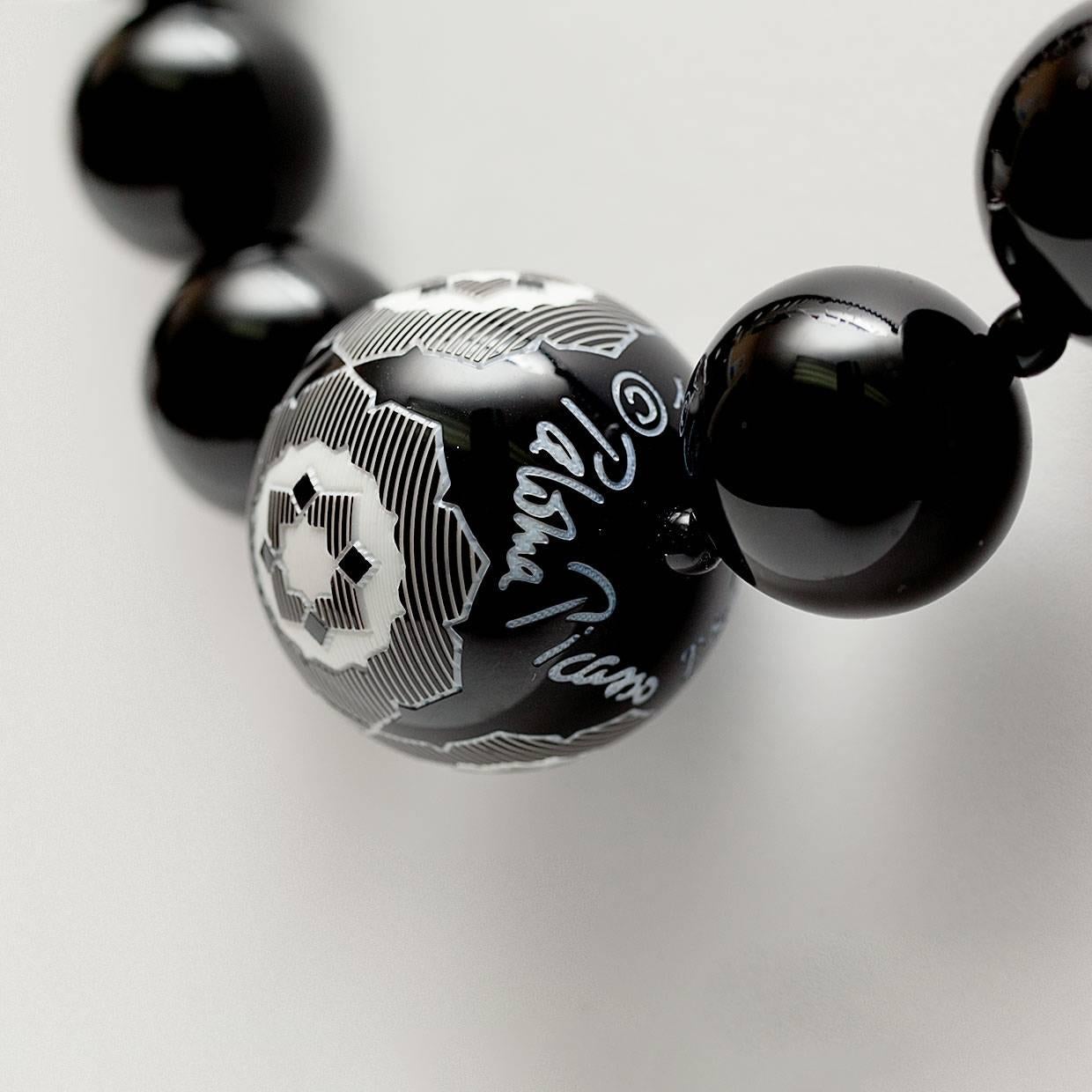 tiffany paloma picasso bead necklace