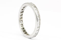 Tiffany & Co. Platinum Diamond Eternity Band, circa 1950s
