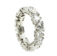 Tiffany & Co. Platinarmband mit Diamanten im Herzschliff