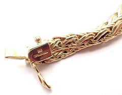 Tiffany & Co. Russian Weave Gradual Link Yellow Gold Necklace