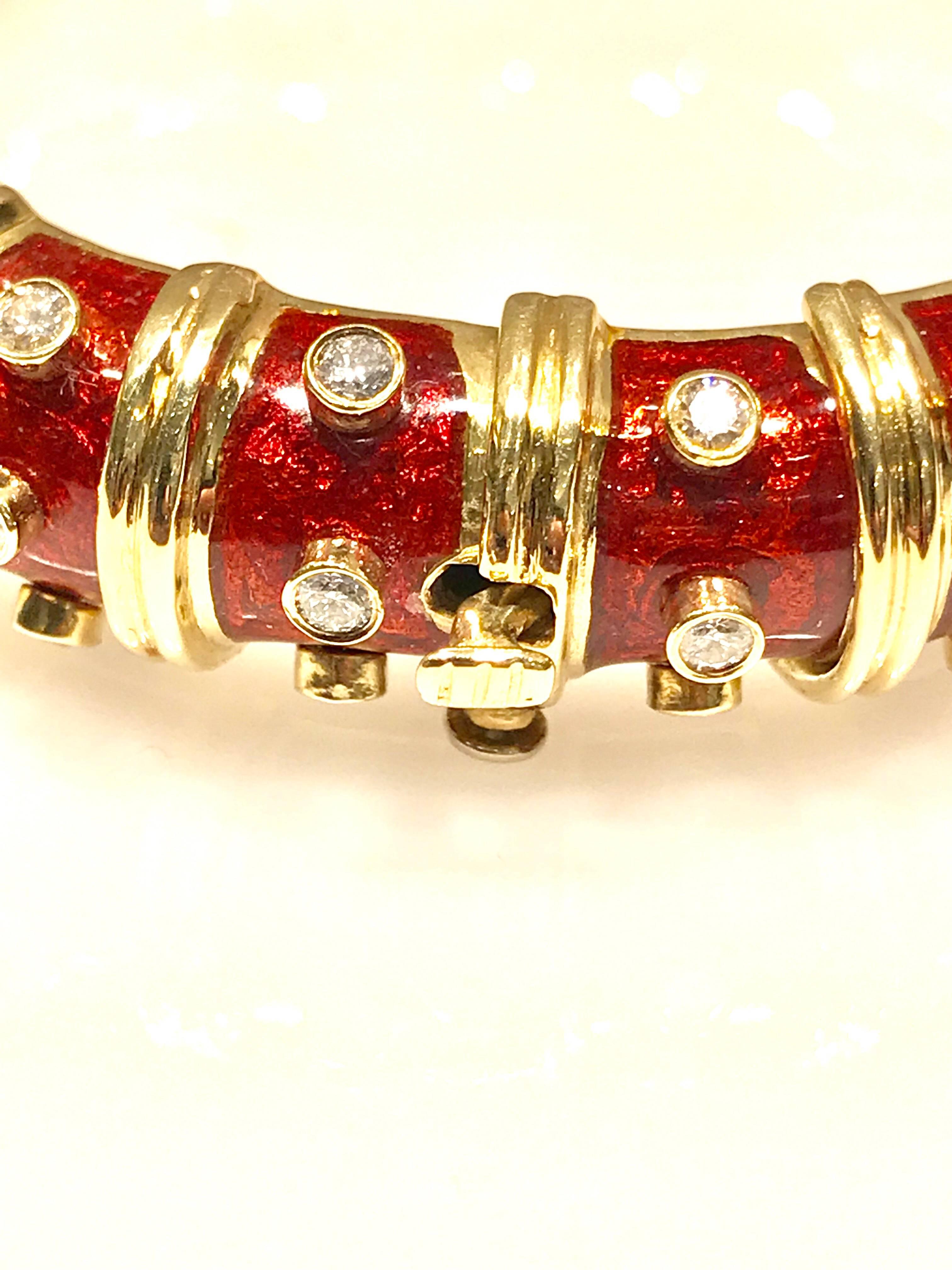 tiffany red bracelet