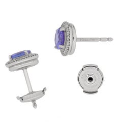 Tiffany & Co. Soleste Tanzanite and Diamond Earrings