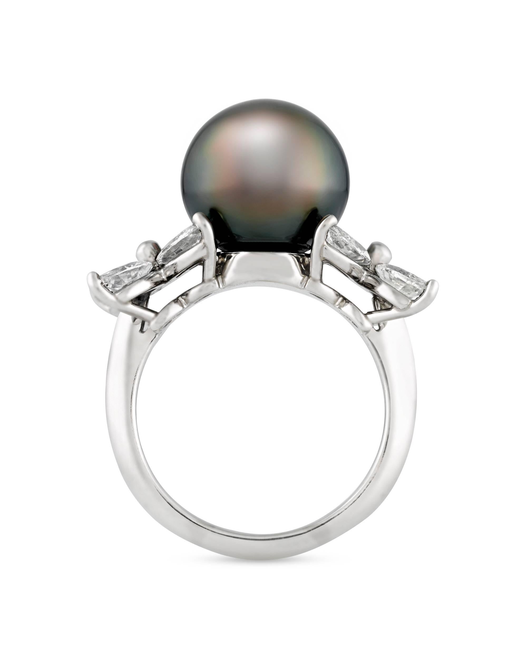 pearl engagement rings tiffany