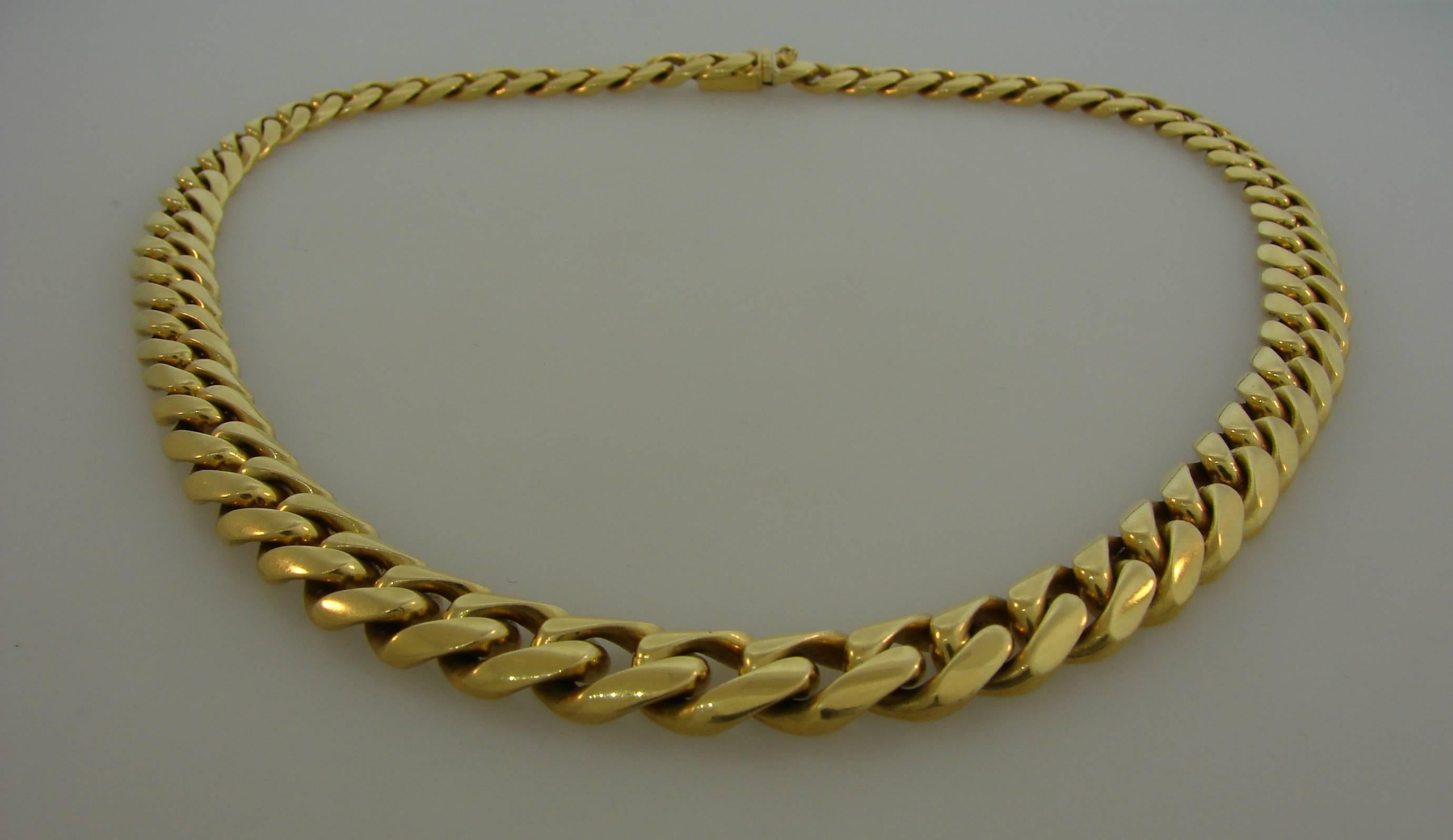 tiffany link necklace