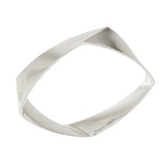 Tiffany & Co. Frank Gehry Sterling Bangle Bracelet