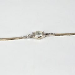 Tiffany & Co. Weißgold und Diamant Damen Armbanduhr