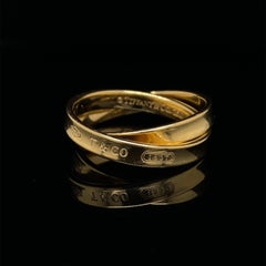 Tiffany & Co. '1837' Interlocking Circles Ring 18 Karat Yellow Gold