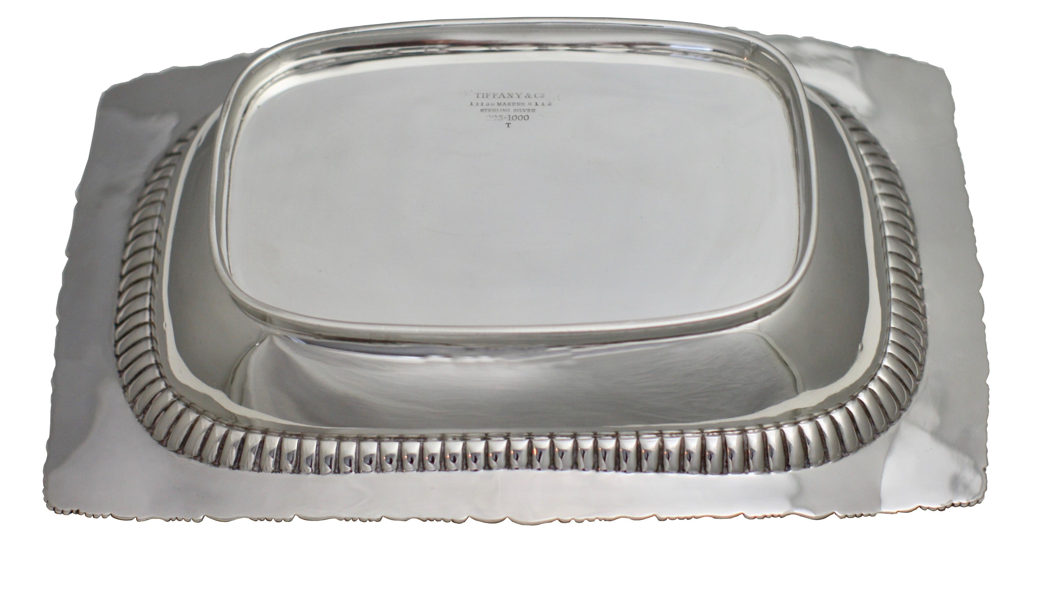 Early 20th Century Tiffany & Co. '1891-1902' Sterling Silver Serving Bowl For Sale