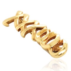 Tiffany, 18K Gold 'XXXOOO' Brooch