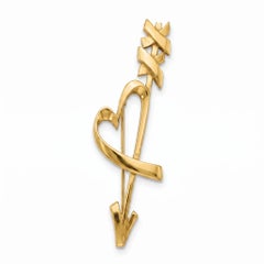 Tiffany 18K Paloma Picasso Loving Heart Pin