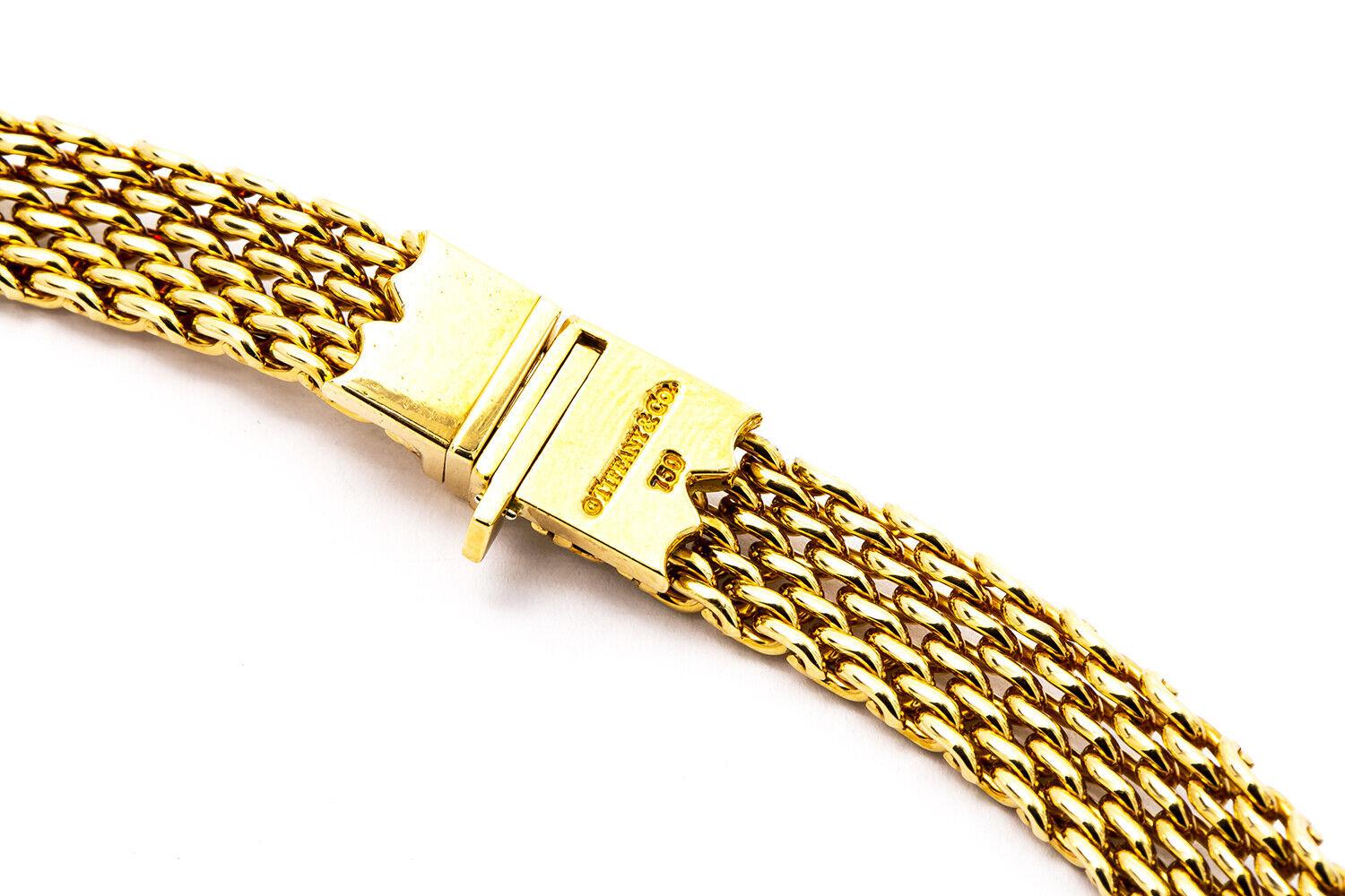 Tiffany choker gold Clearance