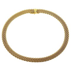 Tiffany & Co. 18k Yellow Gold Choker