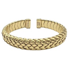 Tiffany 18k Yellow Gold Vannerie Bracelet