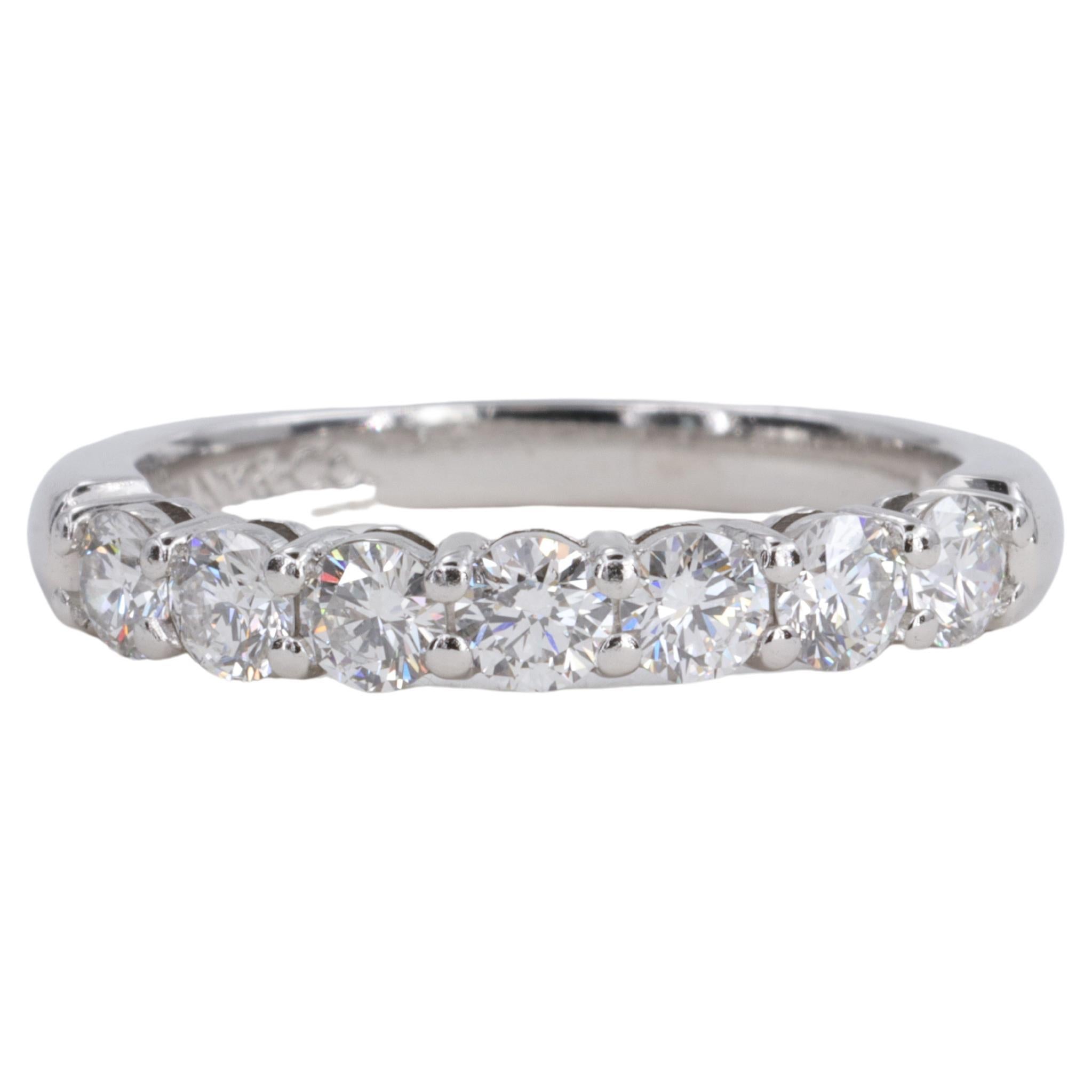 Tiffany & Co. Embrace 7 Stone Diamant-Ehering zum Hochzeitstag