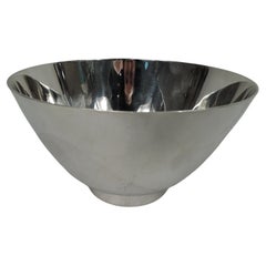 Tiffany American Art Deco Sterling Silver Bowl