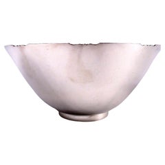 Antique Tiffany American Art Deco Sterling Silver Bowl