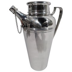 Tiffany American Art Deco Sterling Silver Cocktail Shaker