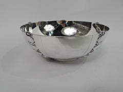Tiffany American Art Deco Sterling Silver Tomato Bowl
