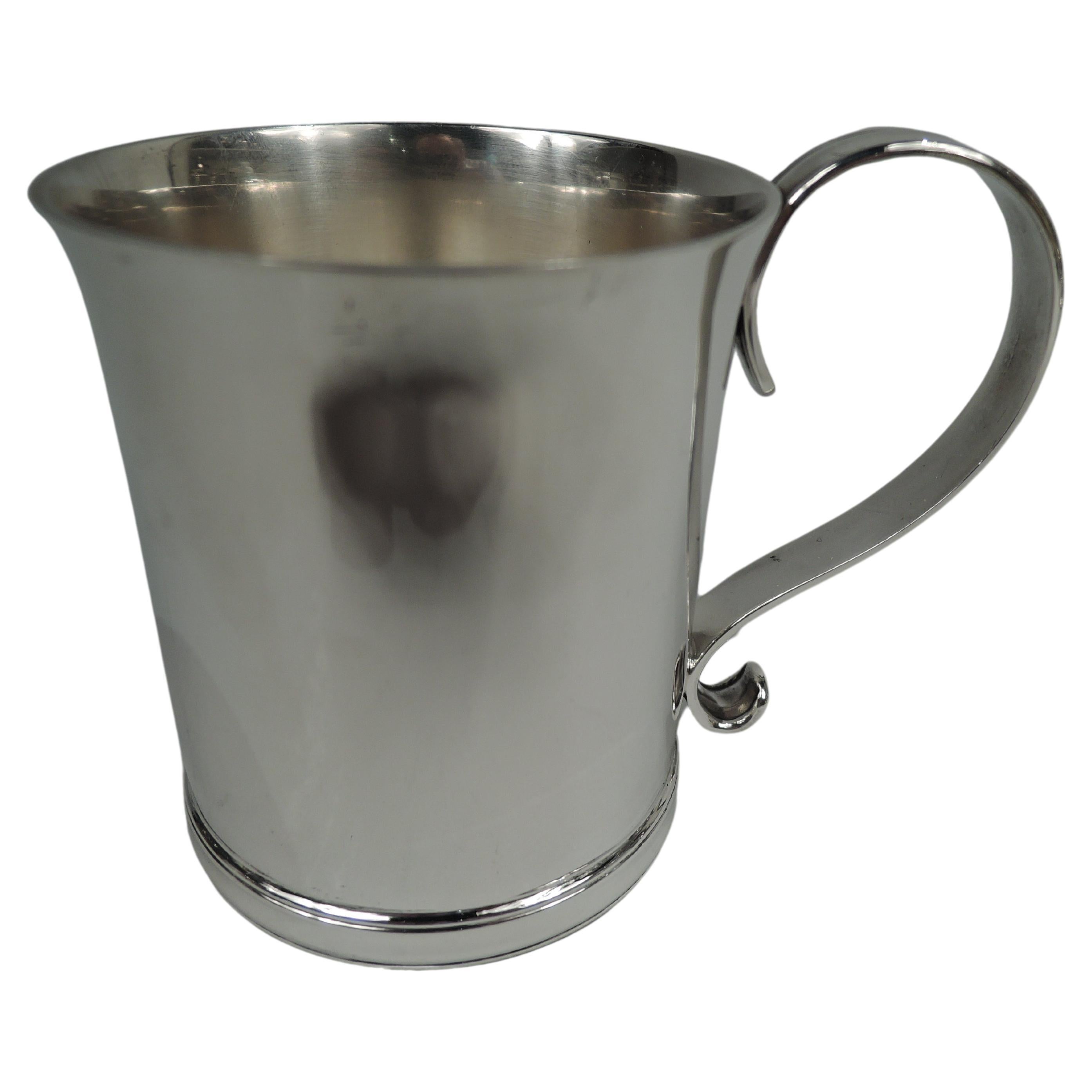 Tiffany American Colonial Revival Sterling Silver Baby Cup