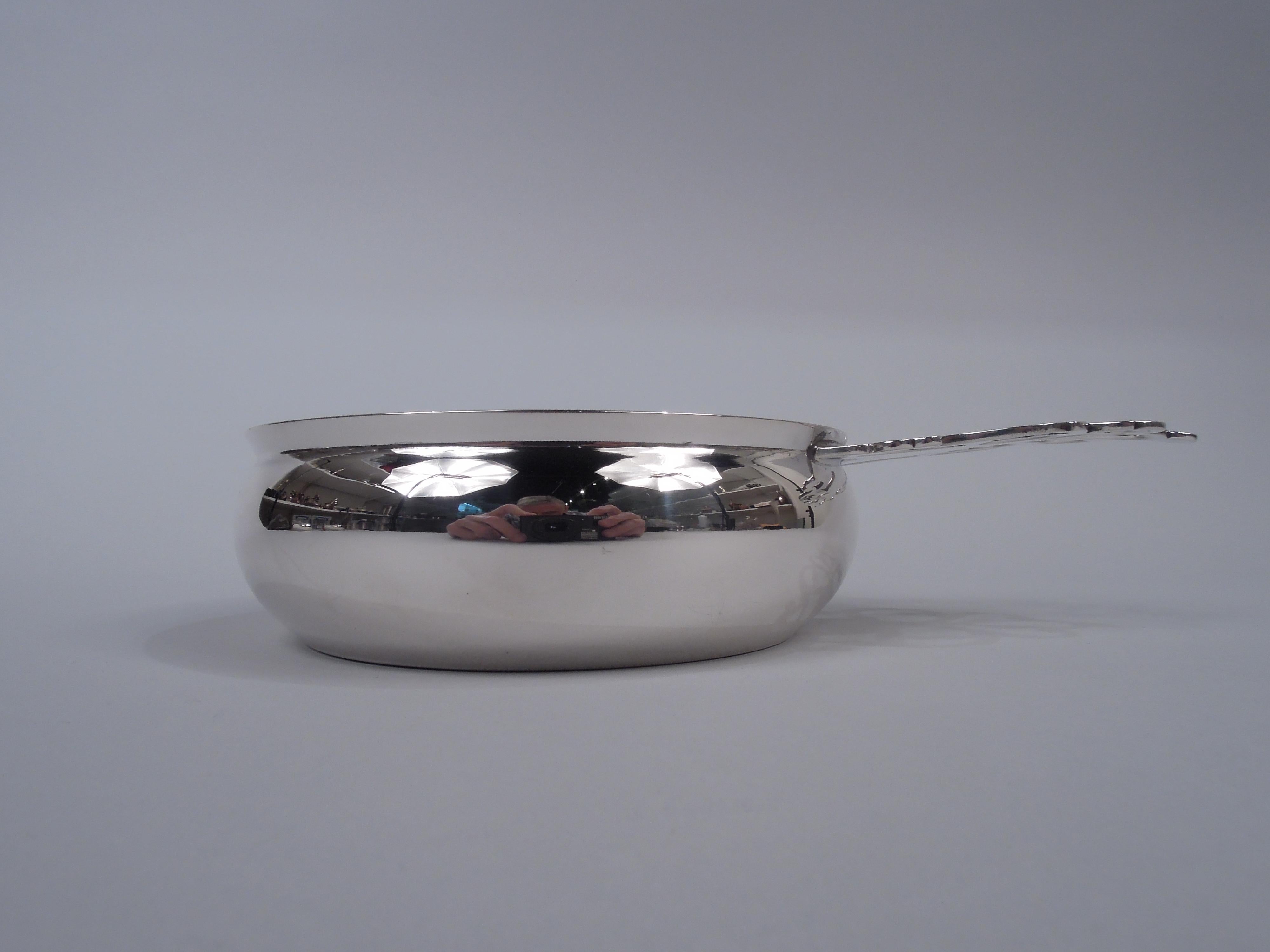 20th Century Tiffany American Colonial Sterling Silver Porringer For Sale