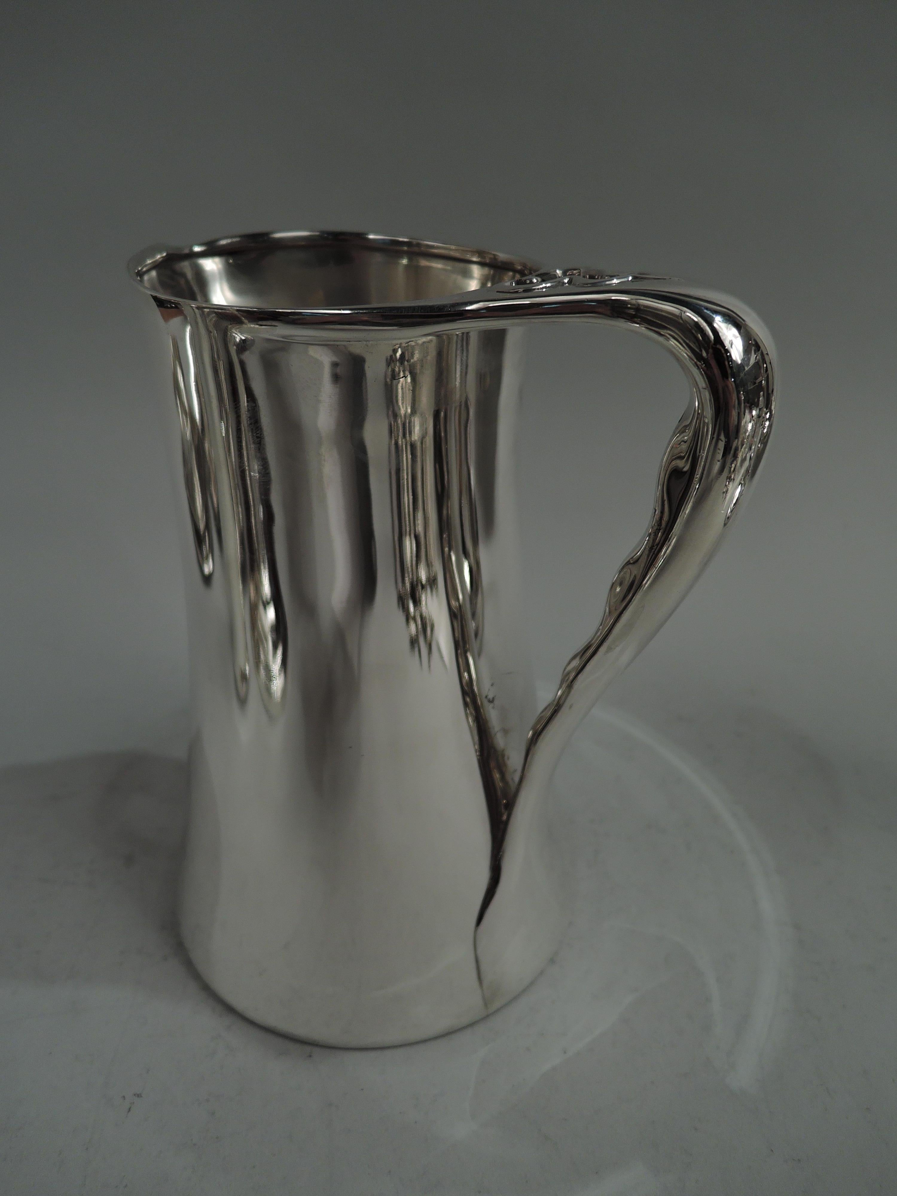 Tiffany American Craftsman Sterling Silver Water Pitcher For Sale at ...