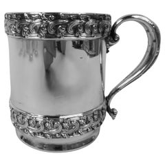 Tiffany American Edwardian Classical Sterling Silver Baby Cup