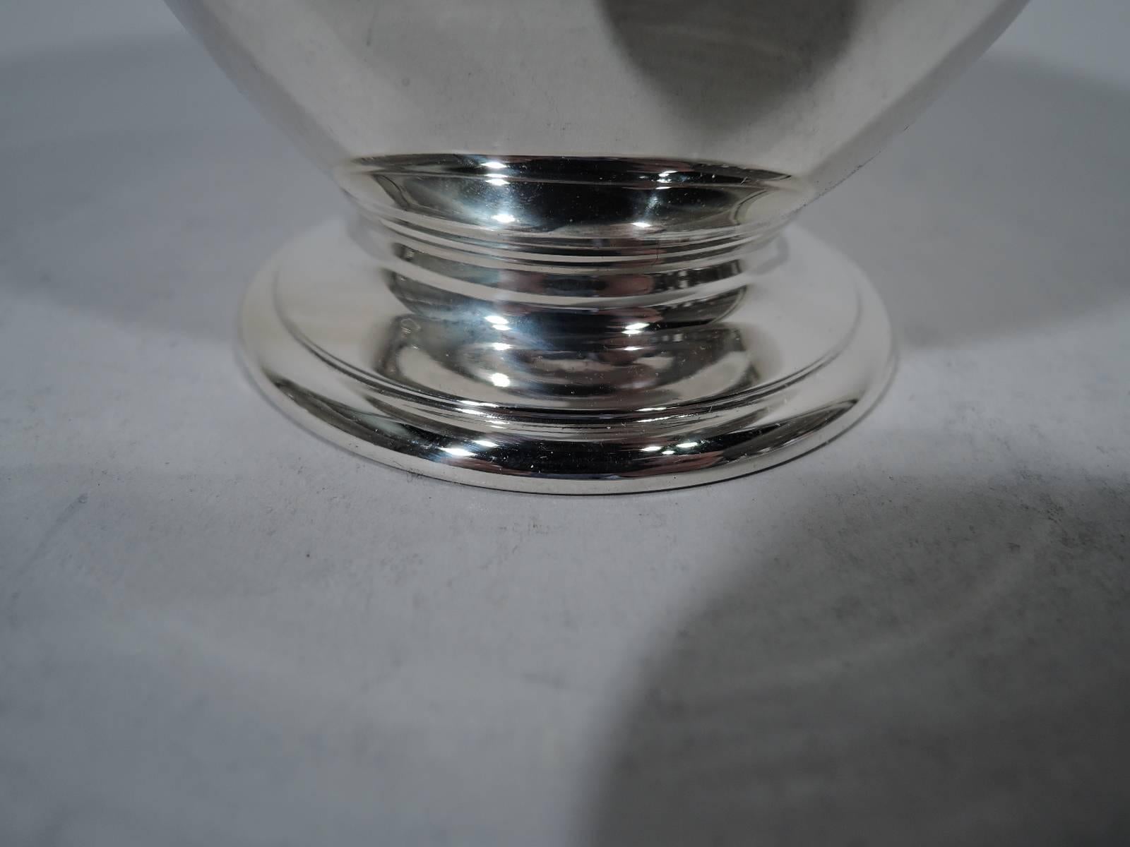 Tiffany American Edwardian Pierced Sterling Silver Jam Pot 1