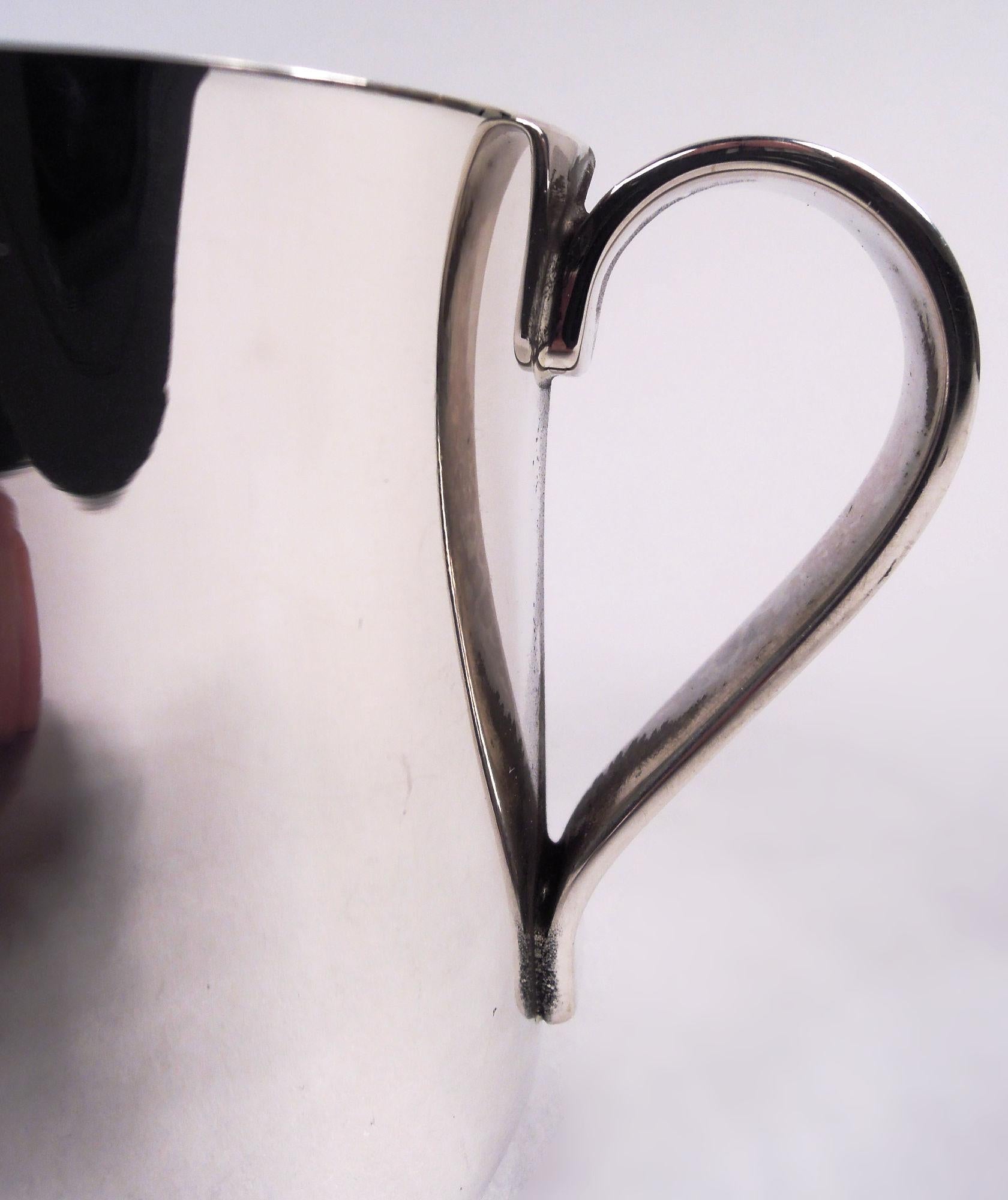 20th Century Tiffany American Midcentury Modern Sterling Silver Baby Cup For Sale