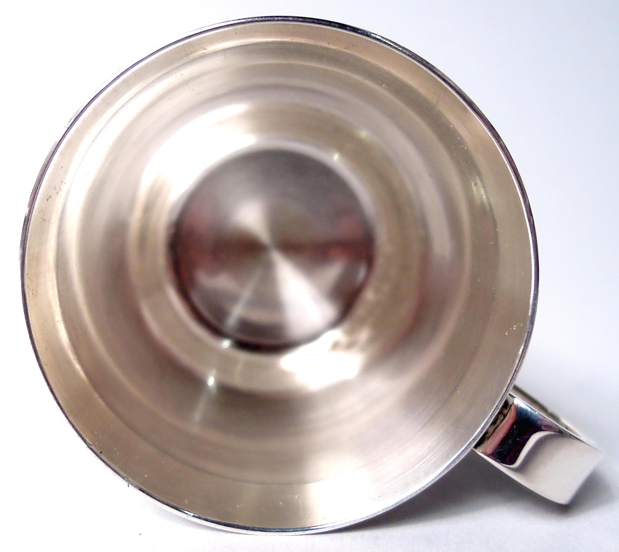 Tiffany American Midcentury Modern Sterling Silver Baby Cup For Sale 1