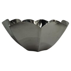 Tiffany American Midcentury Modern Sterling Silver Bowl