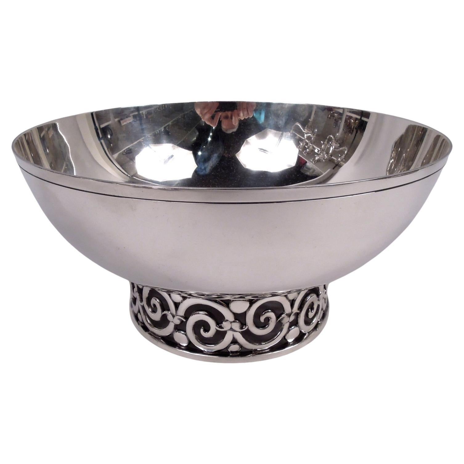 Tiffany American Modern Classical Sterling Silver Bowl