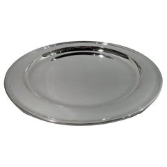 Tiffany American Modern Deep and Heavy Sterling Silver Tray