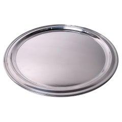 Tiffany American Modern Sterling Silver 10-Inch Round Tray