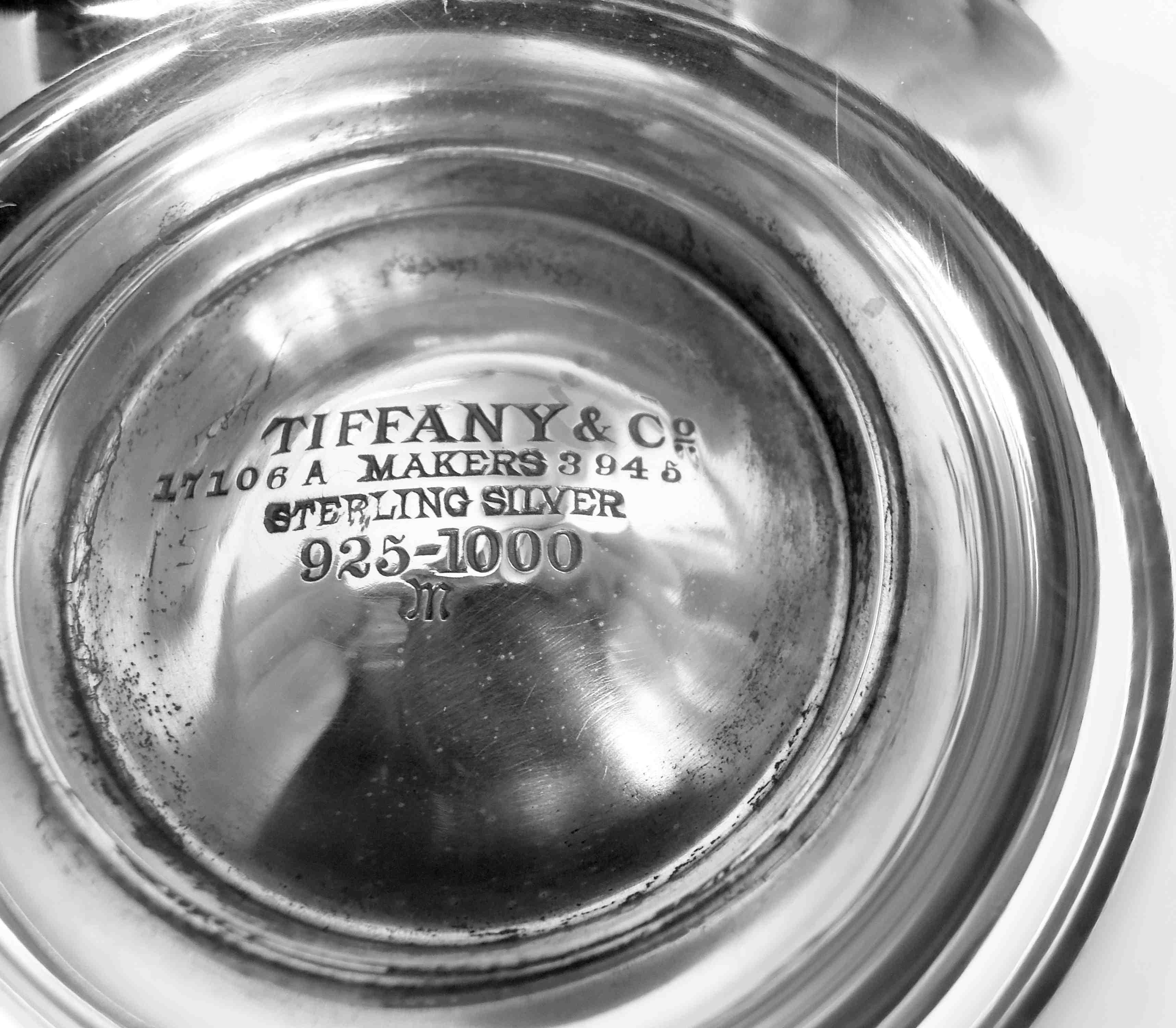 Argento 925 Vaso Tiffany American Modern in argento sterling da 16 pollici in vendita