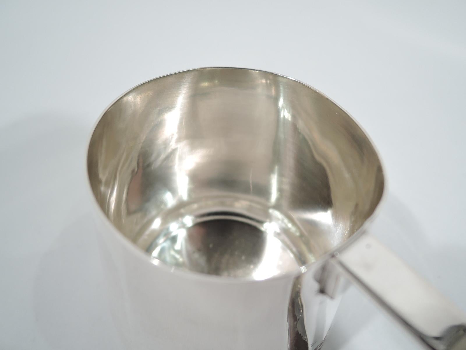 Tiffany American Modern Sterling Silver Baby Cup In Excellent Condition In New York, NY