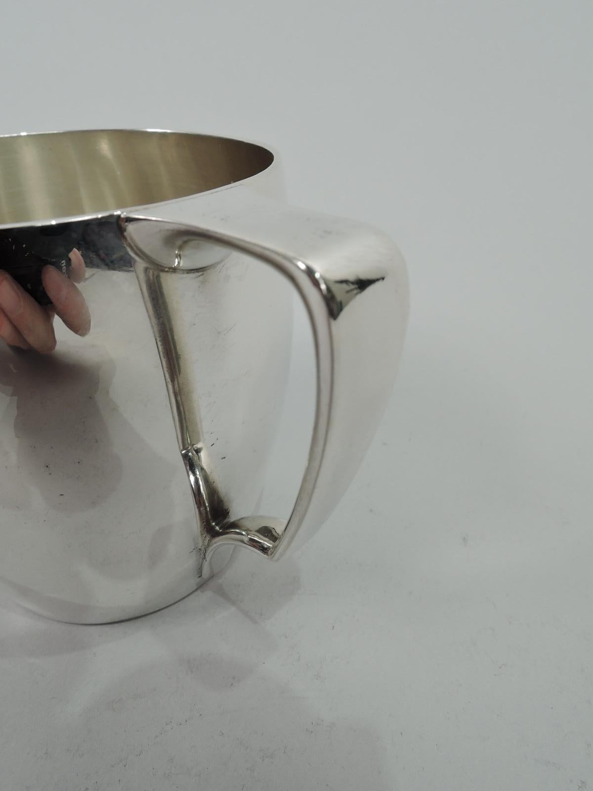 tiffany silver baby cup
