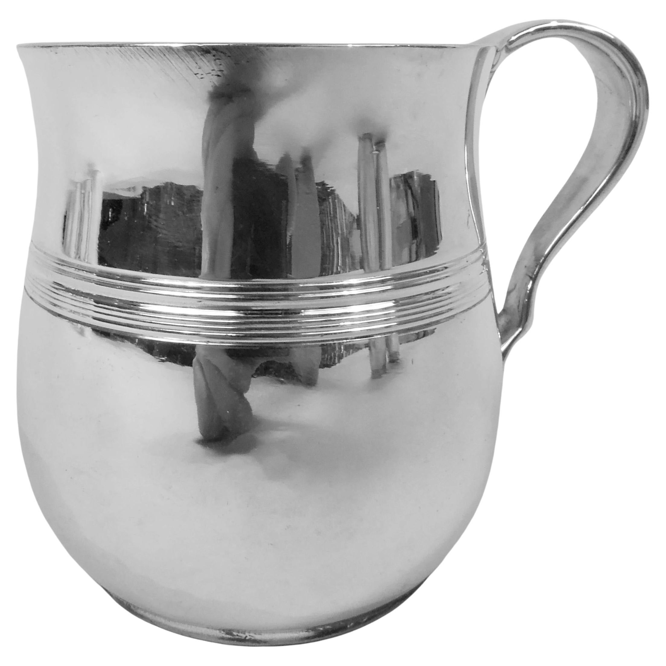Tiffany American Modern Sterling Silver Baby Cup For Sale