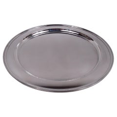 Tiffany American Modern Sterling Silber tief 12-Zoll-Tablett