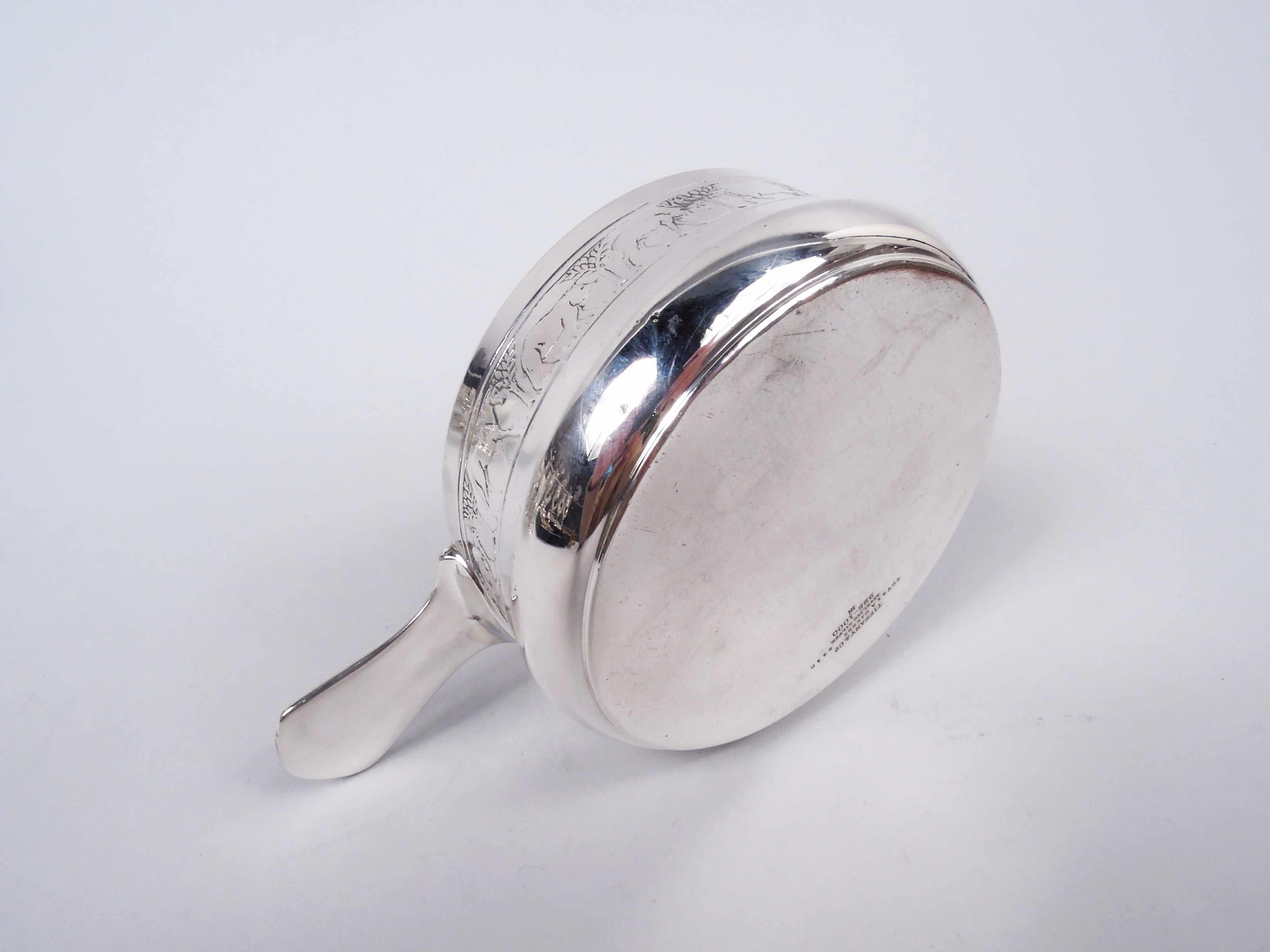 Tiffany American Modern Sterling Silver Noah's Ark Porringer For Sale 5