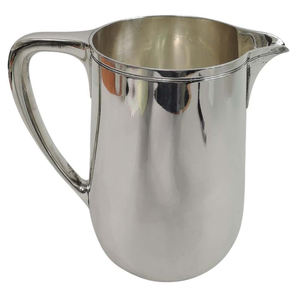 Pitcher Bar Antique Tiffany and Co. Edwardian Art Nouveau Sterling Silver Bar ...