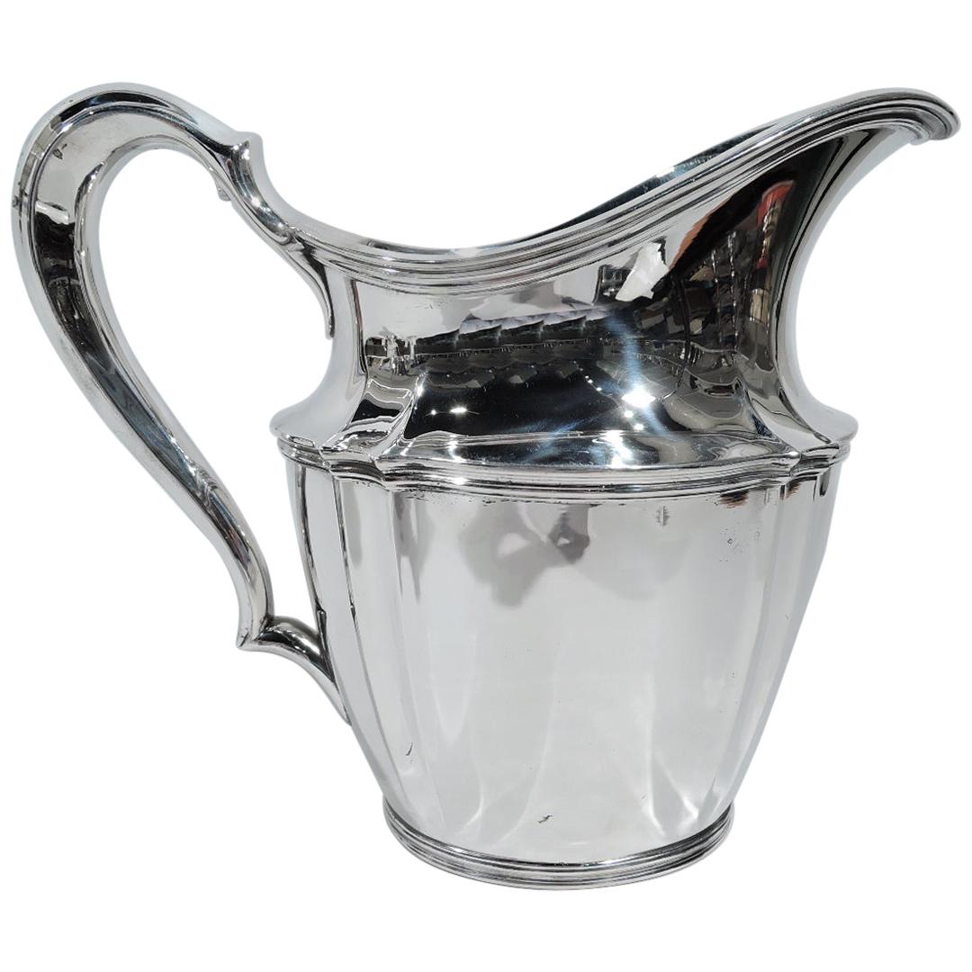 Tiffany American Sterling Silver Heavy and Traditional Water Pitcher