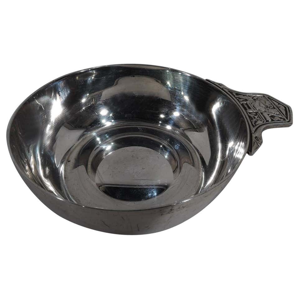American Sterling Silver Porringer with Unusual Beading by Towle For ...