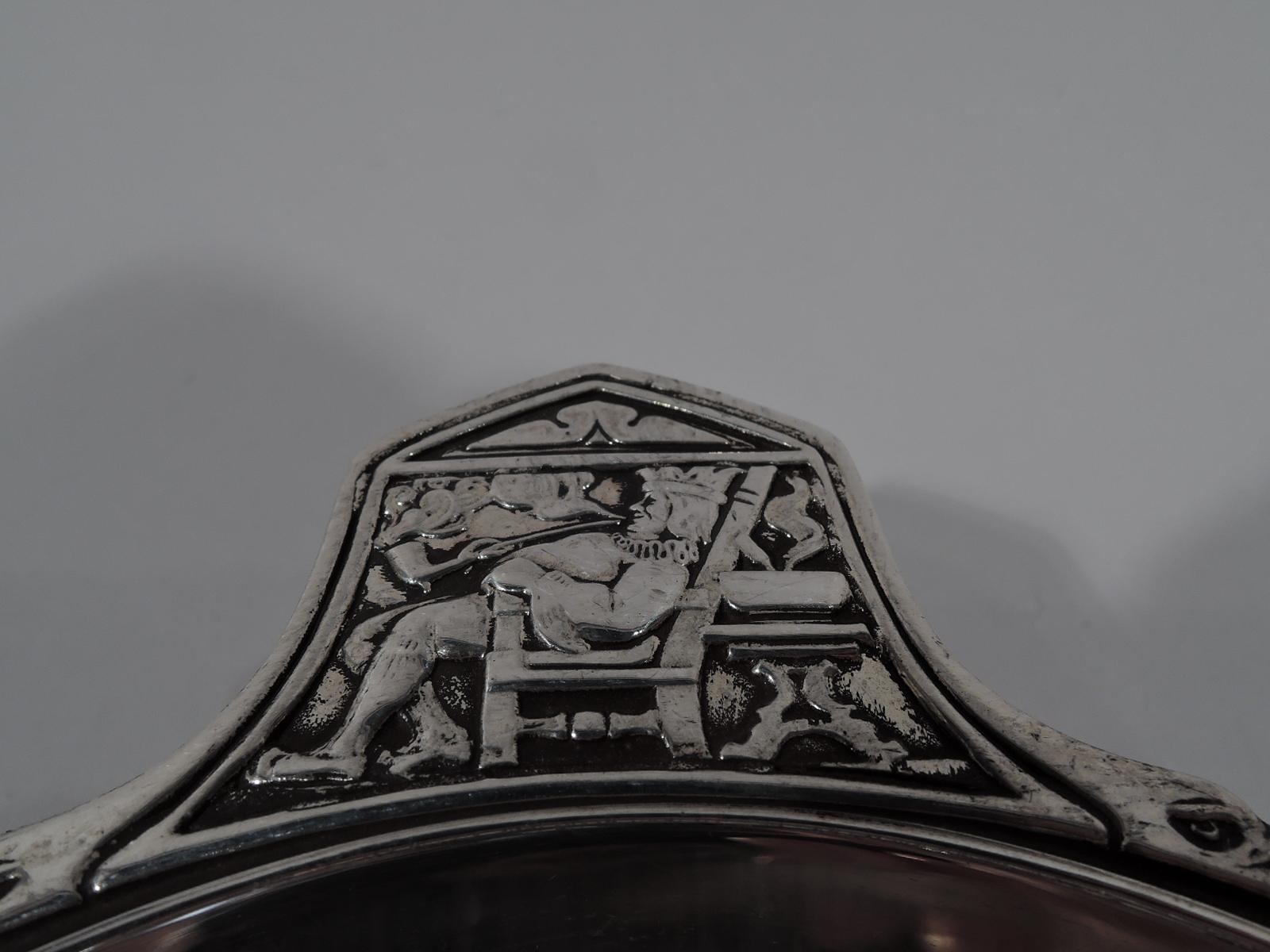 Américain Cuillère américaine en argent sterling Tiffany avec Old King Cole en vente