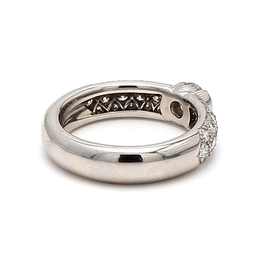 De las mujeres Anillo de compromiso de platino con diamantes H-VVS2 de 0,48 quilates Tiffany and Co. en venta