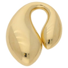 Tiffany and Co. 18 Karat Gold Tear Drop Pendant