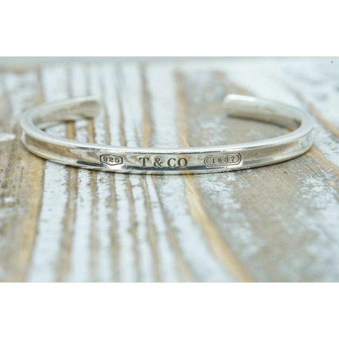 Tiffany & Co. 1837 Sterling Silber Manschettenknopf-Armband für Damen oder Herren