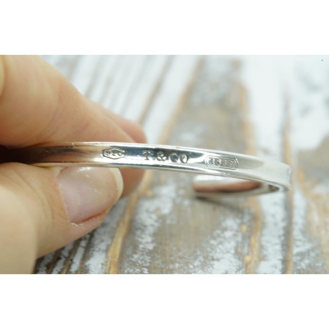 Tiffany & Co. 1837 Sterling Silber Manschettenknopf-Armband 1