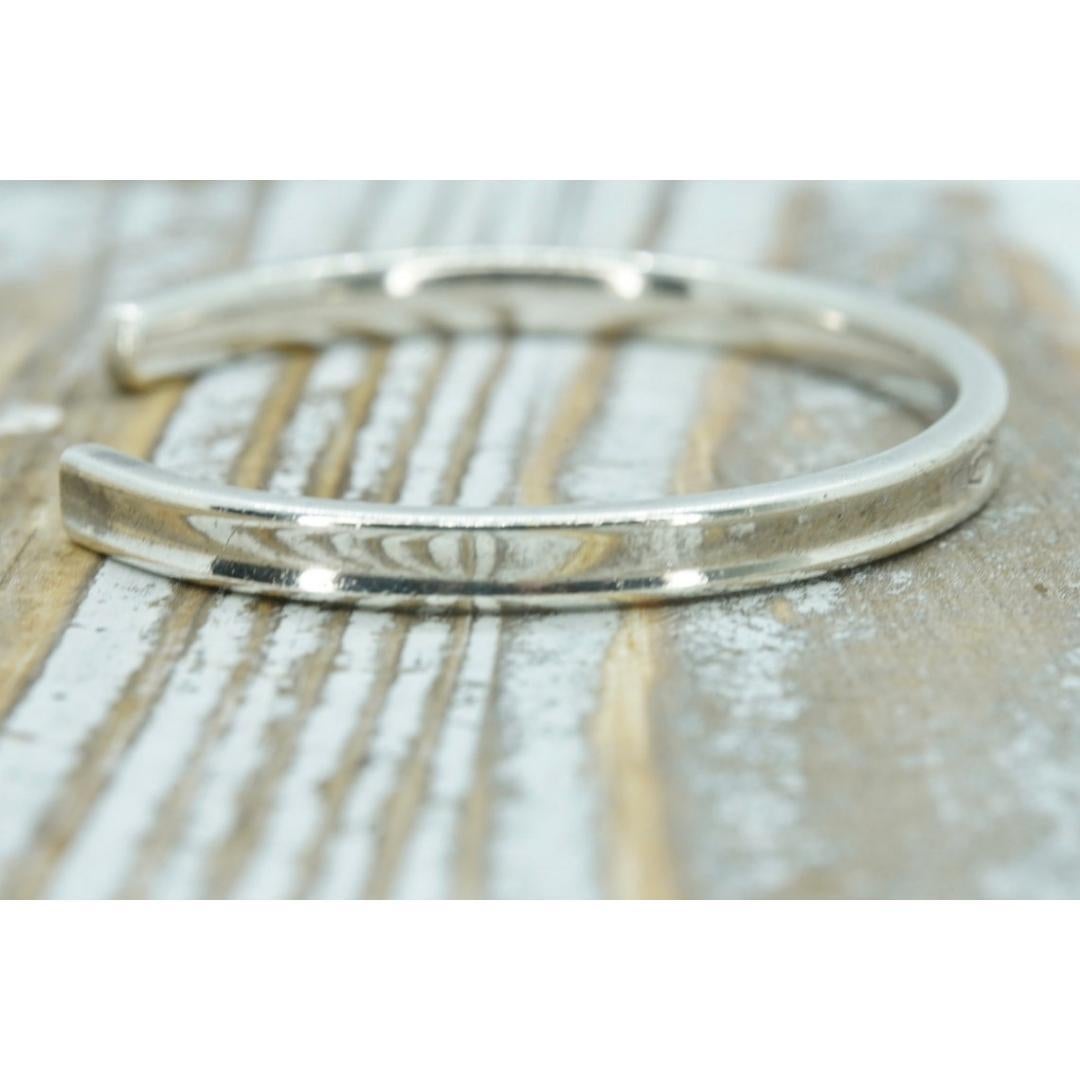 Tiffany & Co. 1837 Sterling Silber Manschettenknopf-Armband 3